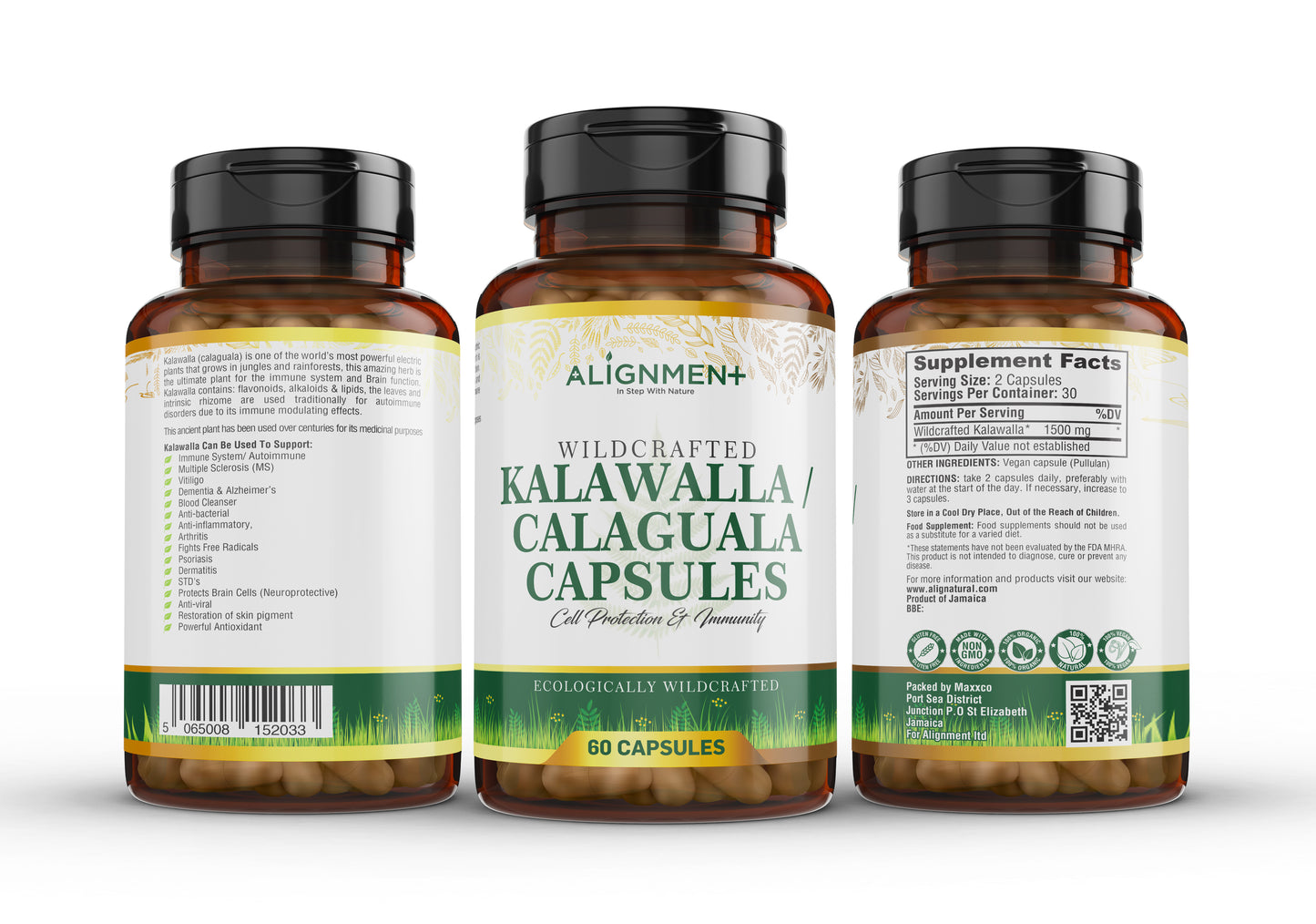 WILDCRAFTED KALAWALLA (CALAGUALA) CAPSULES