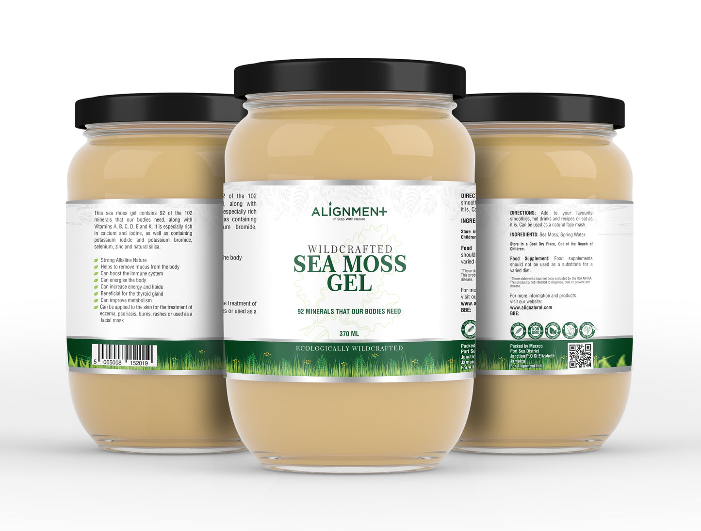 WILD HAND HARVESTED SEA MOSS GEL