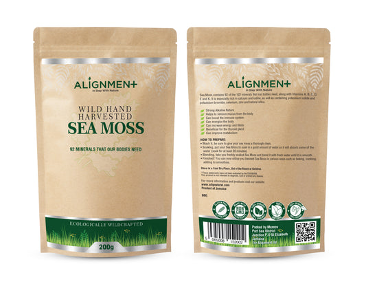 WILD HAND HARVESTED SEA MOSS