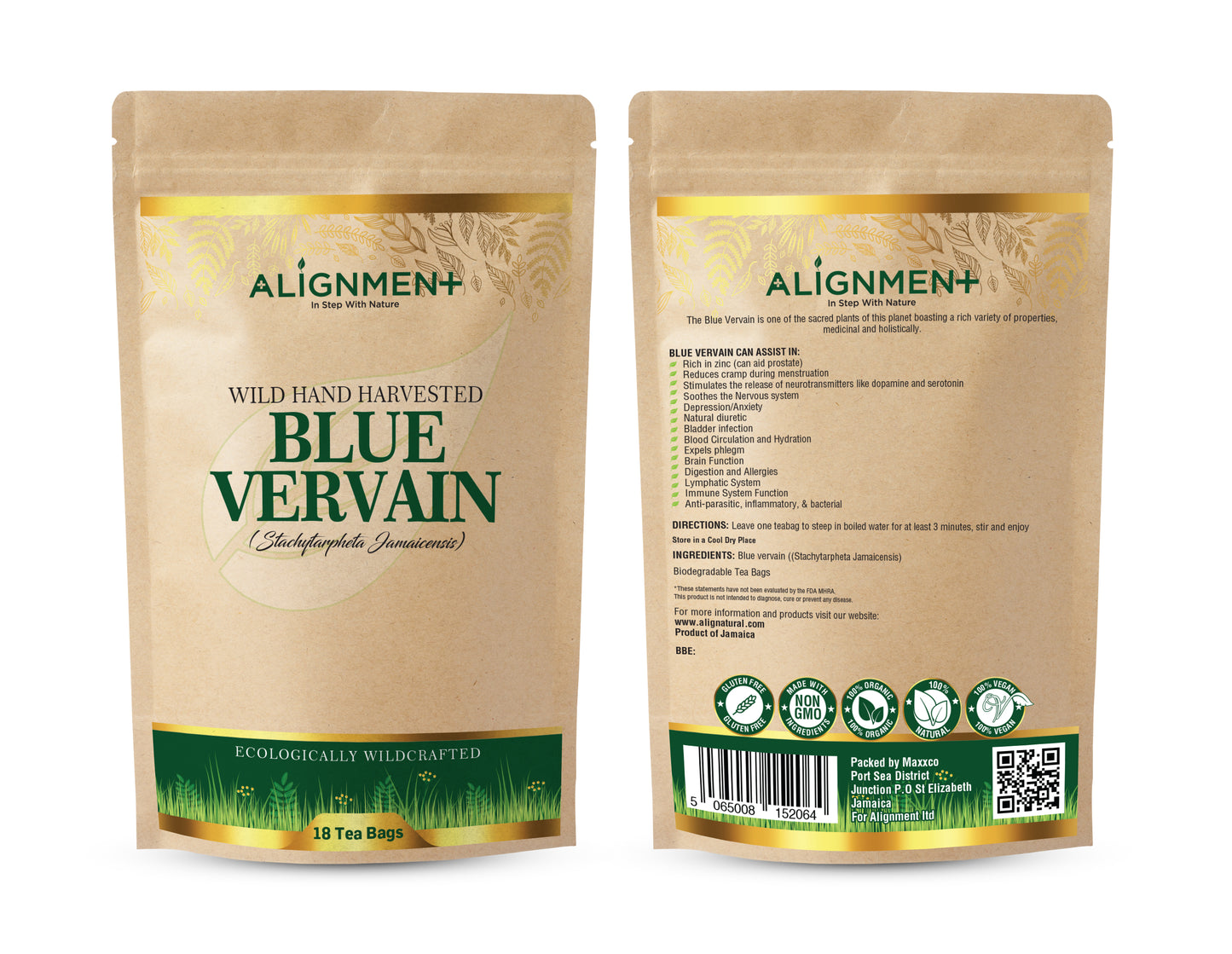 WILD HAND HARVESTED BLUE VERVAIN