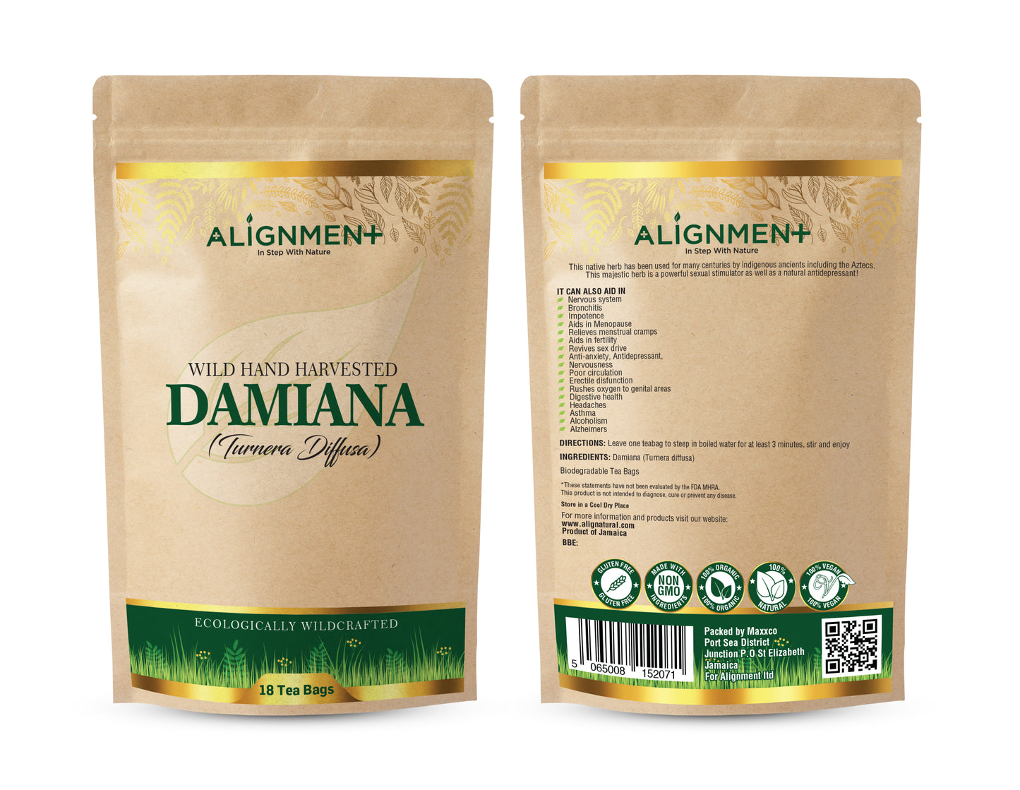 WILD HAND HARVESTED DAMIANA